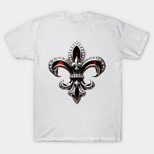 Trails I Travel Fleur De Lis Collection 24 T-Shirt